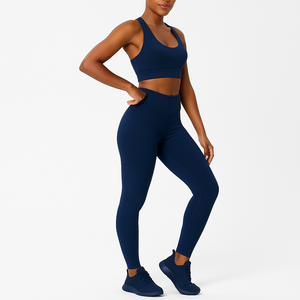 High Waist Women's Workout Sports Fitness <b>Flare</b> Yoga <b>Leggings</b> Women Tight Pants Custom Logo Sports Fitness Workout Yoga Wear - Product Image 4