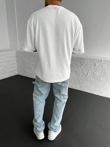 Men's Relaxed Fit Oversized T-Shirt – Lightweight Breathable Cotton Casual <b>Tee</b> for Summer, Travel and Everyday Use - Product Image 2
