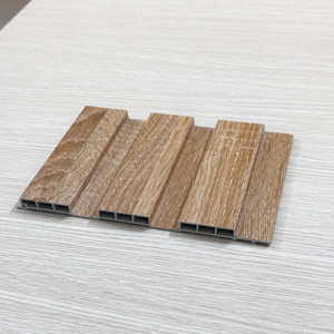 Moisture-Proof Eco-Friendly PVC WPC Fluted <b>Wall</b> Cladding Fire-Retardant Interior <b>Wall</b> <b>Covering</b> Panel - Product Image 3