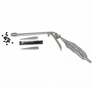 Ligador de Succión Quirúrgico para Hemorroides de Alta Calidad, Recto y Angulado, con 100 Bandas de Látex - Product Image 1