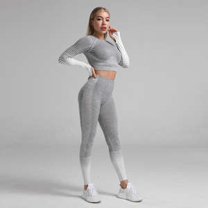 Ropa de Yoga, Fabricante OEM, Ropa Deportiva Elástica para Práctica de Yoga, Entrenamiento en Gimnasio y Uso de Marca Privada - Product Image 6