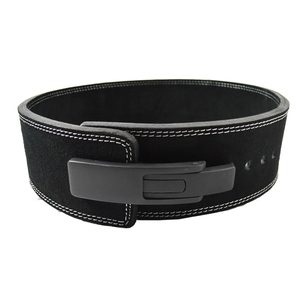 Cinturones de Soporte Lumbar con Hebilla Antideslizante, Cinturón Deportivo de Cuero Vacuno para Levantamiento de Pesas, Protección Profesional Suave - Product Image 4