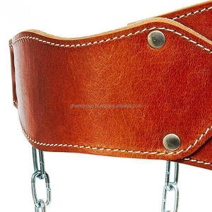 GAF Ceintures d'immersion en cuir avec logo personnalisé Ceinture d'immersion d'haltérophilie avec chaîne Ceinture avec chaîne Gym pour hommes femmes - Product Image 2