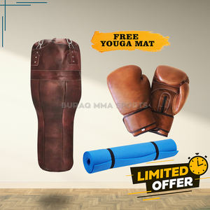 Sac de frappe en PU robuste pour l'entraînement au kickboxing et au MMA - Product Image 1