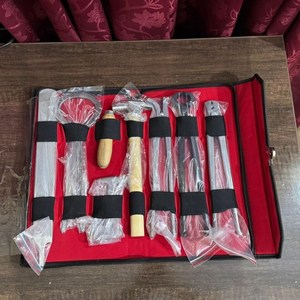 Kit de 7 outils chirurgicaux réutilisables Ruya pour le soin des chevaux, coupe de sabots et ébénisterie équine - Product Image 1