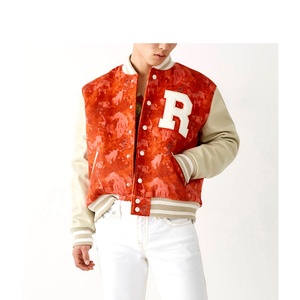 Personalizado Hombres Calidad Superior Alta Calidad Nuevo Diseño Precio Barato Nuevo Estilo Lana Letterman Varsity Jacket Bomber - Product Image 1