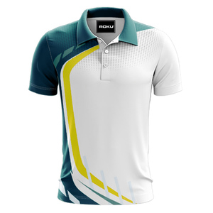 เสื้อเจอร์ซีย์แบบซับลิเมชั่นสั่งทำพิเศษสำหรับเสื้อเชิ้ต |   รับผลิตเสื้อผ้ากีฬาแบบ OEM/ODM สำหรับผู้ชายและผู้หญิง ผ้าโพลีเอสเตอร์/คอตตอน แห้งเร็ว ขายส่ง - Product Image 3