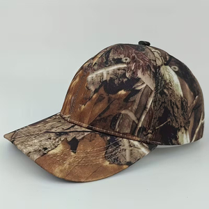 Casquette de baseball camouflage orange vif en gros, réglable, pour activités de plein air, chasse, pêche, unisexe, imprimé camouflage, casquette de sport - Product Image 4