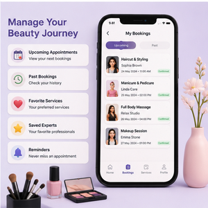 Desarrollo de Aplicaciones Móviles para la Gestión de Salones de Belleza y Reserva de Citas, Soluciones en la Nube con Tecnología de IA - Product Image 4
