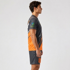 Uniformes de Voleibol de la Mejor Calidad, Conjunto de Uniforme de Voleibol de Manga Corta Hecho de Poliéster con Diseño de Sublimación, Servicio OEM - Product Image 6
