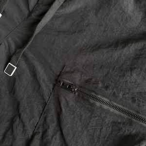 Pantalones cortos Cargo de ajuste holgado para hombre estilo Hip Hop 100% poliéster encaje ecológico patrón sólido ropa informal de moda y deportes de verano - Product Image 3