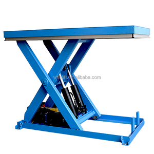 1 тонна 3 м небольшой склад гидравлический грузовой подъемник электрические ножничные подъемные столы - Product Image 2
