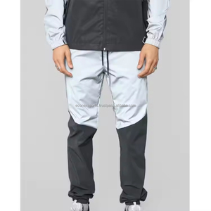 Chaqueta cortavientos de nailon de dos tonos de alta calidad para hombre, conjunto de pantalones, ropa deportiva de diseño personalizado, talla grande sólida disponible-Comprar chándales - Product Image 5