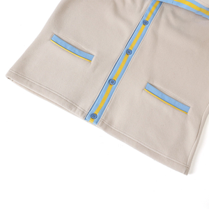 Custom Southern University Neutral <b>Cardigan</b> Unisex Fleece Greek Letter Logo Embroidered Bulk Order Wholesale Manufacturer OEM - Product Image 3