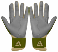 Guantes de Béisbol de Piel de Cabra de Primera Calidad, Tamaños y Colores Personalizables, Cierre de Velcro, Gran Calidad de Adiha Impex