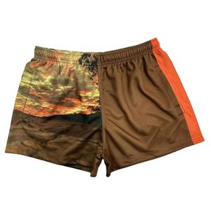 Shorts de course pour hommes, dernier design, logo OEM avec design personnalisé, séchage rapide et respirant, qualité supérieure, impression par sublimation. - Product Image 1