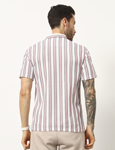 Camiseta Polo de Calidad de Exportación para Hombre, Clásica con Cuello Polo a Rayas, Duradera, de Polialgodón, Informal y a la Moda - Product Image 4