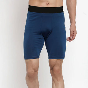 Shorts de sport respirants, nouvelle collection, coupe ajustée, taille élastique, haute qualité, tendance, pour la course et l'entraînement, personnalisables avec logo. - Product Image 1