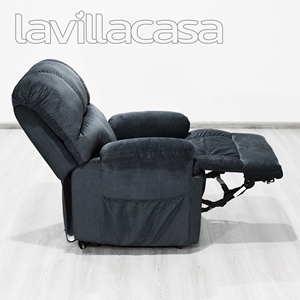 Custom Heavy Duty Metal Base Breathable Electric Power Fabric <b>Recliner</b> Lift Chair with Remote Control - Product Image 6