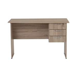 Escritorio Compacto para Computadora con Tres Cajones y Cerradura de Seguridad, Precio al por Mayor, para Apartamento, Dormitorio, Escuela, Clase y Alquiler - Product Image 3