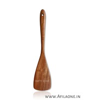 Ensemble d'ustensiles de cuisine en bois, 2 cuillères en bois naturel pour remuer, mélanger, servir et préparer les aliments