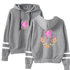 Sweat-shirts à capuche pour femmes, brodés sur le devant, en molleton de coton écologique, pull-over, OEM, vente en gros, sweats à capuche pour femmes - Product Image 4