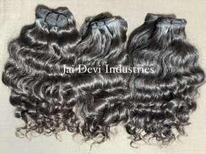 Extensiones de Cabello Humano Virgen Sin Procesar de Donante Único, Rizado Birmano Crudo, Tejido 3C 4A con Puntas en Espiral, Cutícula Alineada - Product Image 3