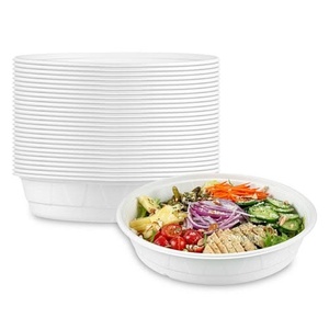 Conteneur à burrito durable avec couvercle pour aliments chauds et froids, emballage pour repas de 26 oz avec couvercle pour restaurants à service rapide et hôtels - Product Image 1