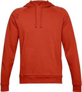 Sudadera con Capucha para Hombre, Color Rojo, Corte Regular, Tejido de Algodón, Informal, Color Sólido, con Bolsillo, para Otoño, ODM OEM - Product Image 1