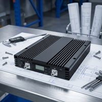 Amplificateur de signal cellulaire fiable à haut rendement 27 dBm 2G-5G 900/1800/2100 MHz, répéteur de téléphone mobile LTE GSM