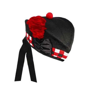 Chapeau Glengarry personnalisé écossais, vente en gros, chapeau Balmoral en tartan national irlandais pour tenue écossaise, nouveau design écossais - Product Image 2