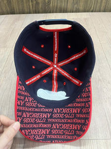 Gorras de Béisbol Estructuradas de 6 Paneles con Bordado 3D y Logotipo OEM Personalizado, Gorras de Papá Lisas al por Mayor de Vietnam, Gorras de Sol Ajustables de Algodón para Verano - Product Image 6