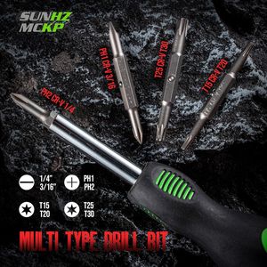 Set di Cacciaviti Multiuso 8 in 1 Portatile ad Alta Resistenza con Punte Phillips, a Taglio e Torx per Uso Esterno - Product Image 3