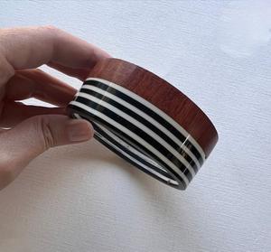 Best Selling Fashionable Wood And Resin <b>Bangle</b> <b>Set</b> Casual Party Jewelry Bracelet <b>Bangles</b> Birthday Gifts for Girls At Best Price - Product Image 1