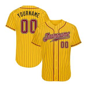 Camiseta de Béisbol Sublimada Personalizada al por Mayor de Fábrica OEM para Adultos, Transpirable, Ligera, con Cuello en V, Uniforme de Béisbol, Jersey de Softbol - Product Image 4