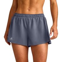 Shorts d'entraînement doublés pour femmes avec poche, légers, séchage rapide, pour la course, la gym, l'athlétisme, logo personnalisé OEM ODM