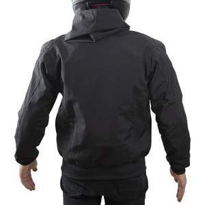 Sweat à capuche de moto premium pour homme Bacca Moto, doublure protectrice homologuée CE pour la sécurité, sweats à capuche et sweat-shirts - Product Image 5