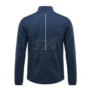 Performance <b>Running</b> <b>Winter</b> <b>Jacket</b> For Men With Comfortable Fit Zip Closure And Breathable Fabric For Active Outdoor Training - Product Image 2