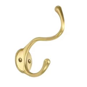 Elegantes Ganchos Metálicos de Pared para Colgar Abrigos, Sombreros y Bolsos, Organizador de Entrada para el Hogar, Baño y Cocina - Product Image 3