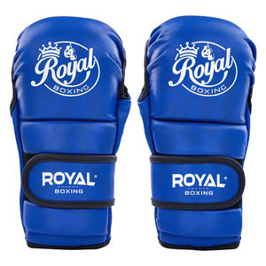 Guantes de Boxeo de Piel Sintética PU de Alta Calidad con Logotipo Personalizado, Impermeables, para Mujeres y Niños, para Entrenamiento de Pesas, Híbridos, Marrón y Negro, UFC MMA - Product Image 1