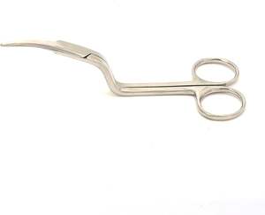 Tijeras de Bordado Curvas Dobles Aprobadas por ISO para Coser con Funda Protectora para Tela de Bordado, Tijeras de Sastre Curvas Dobles - Product Image 3