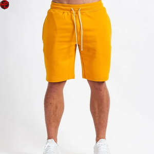 Shorts de jogging en coton pour hommes avec cordon de serrage, décontractés, athlétiques, avec poches, vente en gros, personnalisables, en coton épais 360 g/m², style vintage - Product Image 1