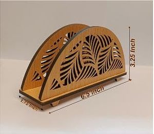 Boîte à mouchoirs en bois écologique, porte-mouchoirs décoratif pour la maison, le salon, la chambre, le bureau, l'hôtel, le restaurant, la tablette - Product Image 5