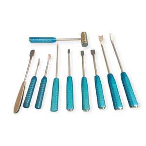 ชุดเครื่องมือผ่าตัดกระดูกสะโพกสุนัข 10 ชิ้น สำหรับการผ่าตัดกระดูกสะโพกแบบ Periacetabular Osteotomy ทำจากเหล็กกล้าไร้สนิม ใช้ซ้ำได้ - Product Image 5