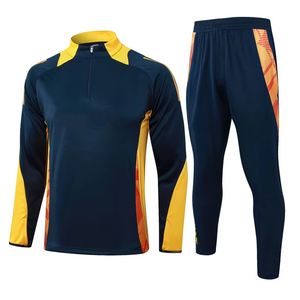 Conjunto Deportivo Personalizado 2026 OEM ODM, Nuevo Diseño, Traje de Entrenamiento de Fútbol para Adultos, Manga Larga, Fibra de Poliéster - Product Image 6