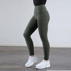 Legging taille haute pour femme en tissu polaire extensible doux et épais, confortable pour l'équitation, la gym, les entraînements, la course à pied, avec poches - Product Image 5
