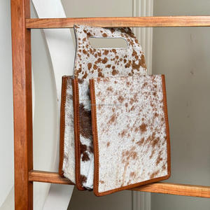 ที่ใส่ของแบบ6แพ็คกระเป๋าหนังวัวกลางแจ้งสุดหรูที่เก็บไวน์และเบียร์ความจุเยอะออกแบบได้ตามที่ต้องการ - Product Image 4