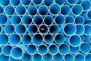 Tuyau de revêtement de puits forain HydroCore 160 mm en PVC bleu, 3 m, épaisseur 5 mm, extrémité plate, CM Cls 10 kg, marque Peregrine, fournisseur d'eau souterraine - Product Image 4