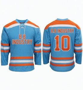 Jersey de Hockey sobre Hielo Personalizado, Tallas Grandes, Unisex, Impresión Digital, 100% Poliéster, Uniforme Deportivo Personalizado - Product Image 5