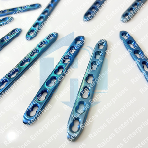 RAICES ENTERPRISES Placas de Compresión con Bloqueo de 3.5mm, Placa de Implante Veterinario Recta de Titanio con Tornillos de Titanio - Product Image 5